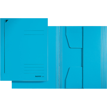 LEITZ Jurismappe, DIN A5, Karton 320 g/qm, blau
