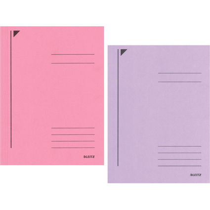 LEITZ Jurismappe, DIN A4, Karton 430 g/qm, pink
