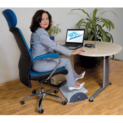 WEDO Fusttze Relax Plus, hhenverstellbar, lichtgrau
