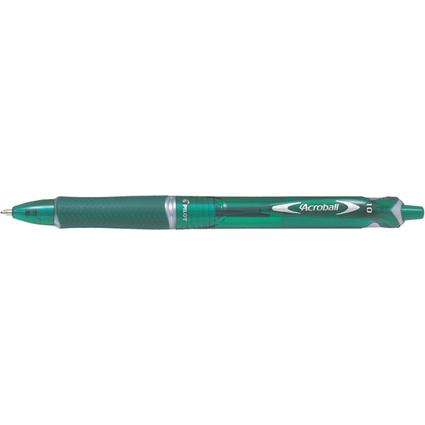 PILOT Kugelschreiber ACROBALL BEGREEN 10, grn
