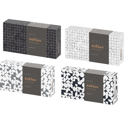 satino by wepa Kosmetiktcher Prestige, 2-lagig, hochwei
