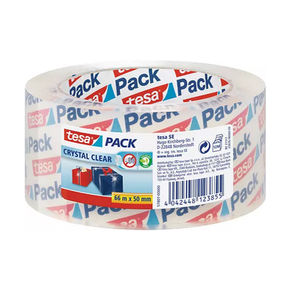 tesapack Verpackungsklebeband crystal clear