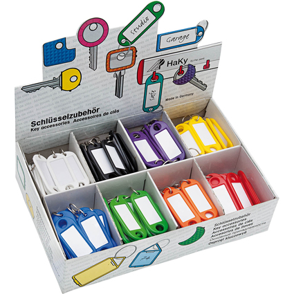 WEDO Schlsselanhnger mit Ring, 200er Display