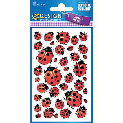 AVERY Zweckform Z-Design Sticker "Marienkfer"