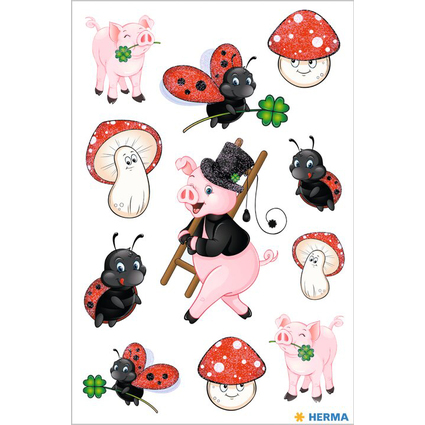 HERMA Sticker DECOR "Glücksbringer"