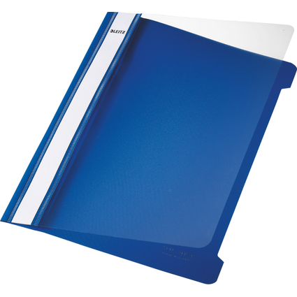 LEITZ Schnellhefter Standard, DIN A5, PVC, blau