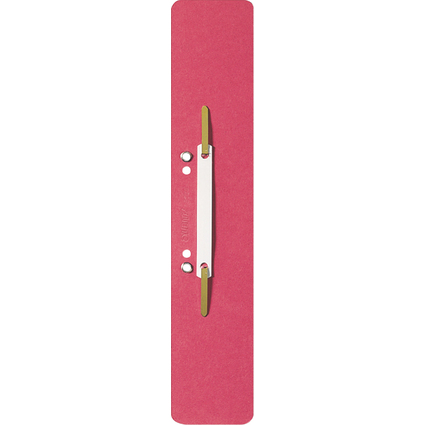 LEITZ Heftstreifen, 60 x 305 mm, Manilakarton, rot