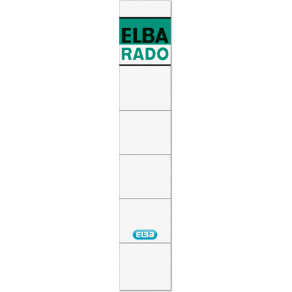 ELBA Ordnerrcken-Etiketten "ELBA RADO" - kurz/schmal, wei