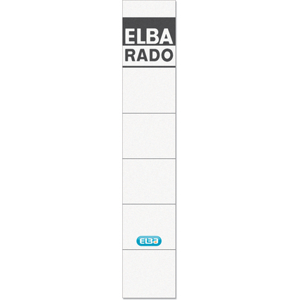 ELBA Ordnerrcken-Etiketten "ELBA RADO" - kurz/schmal, wei