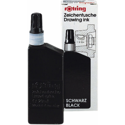 rotring Zeichentusche schwarz fr rotring isograph/Variant