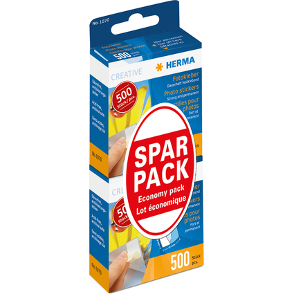 HERMA Foto-Kleber im Sparpack, 2 x 500 Stck