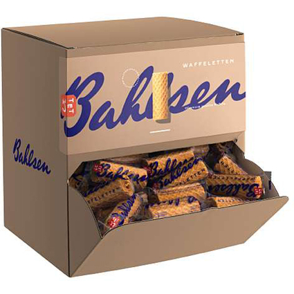 Bahlsen Gebck "Waffeletten", Display