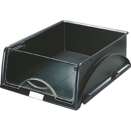 LEITZ Ablagekorb Sorty, DIN A4/C4, schwarz