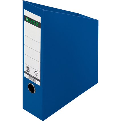 LEITZ Stehsammler, DIN A4, Hartpappe, blau