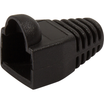 LogiLink Knickschutztlle fr RJ45 Stecker, schwarz
