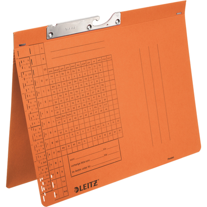 LEITZ Pendelhefter, A4, Behrdenheftung, orange, 250 g/qm