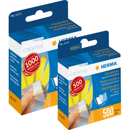 HERMA Foto-Kleber im Kartonspender, Inhalt: 500 Stck