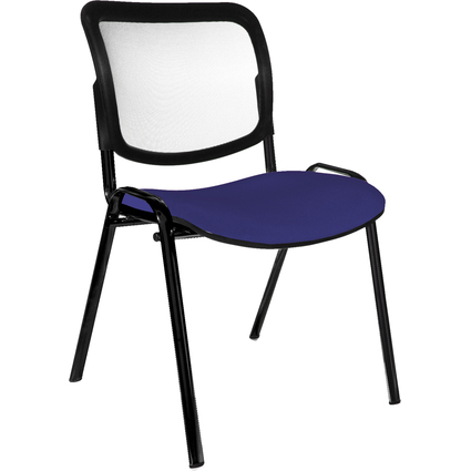 Topstar Besucherstuhl "Net Point Visit schwarz", royalblau