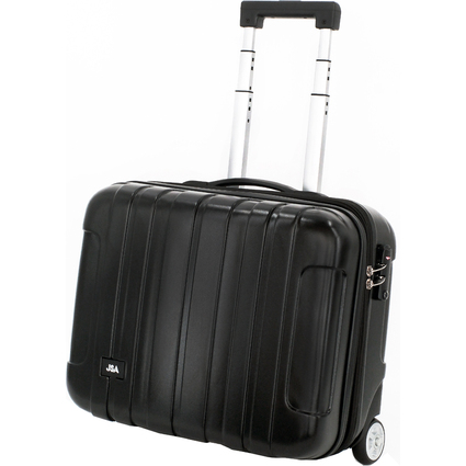 JSA Reisetrolley Business Trolley Overnight, schwarz