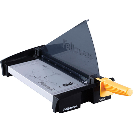 Fellowes Hebel-Schneidemaschine Fusion, DIN A3, schwarz/gelb