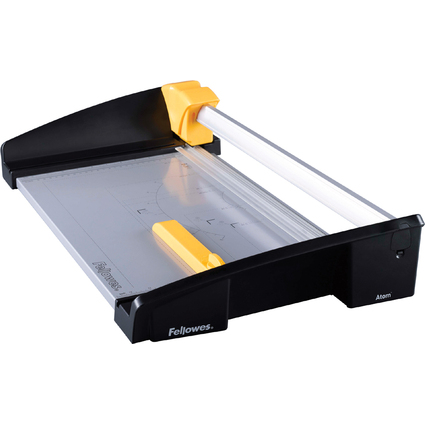 Fellowes Rollen-Schneidemaschine Atom, DIN A3, schwarz/gelb