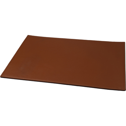 Alassio Schreibunterlage, Echtleder, cognac, 650 x 450 mm