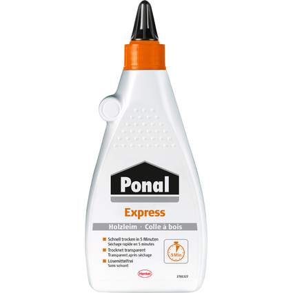 Ponal Express Holzleim, lsemittelfrei, 550 g Flasche