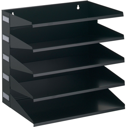 DURABLE Sortierstation Business, 5 Fcher, schwarz