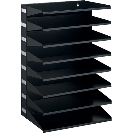 DURABLE Sortierstation Business, 8 Fcher, schwarz