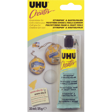 UHU Spezialkleber "Creativ" für Styropor & Bastelfolie