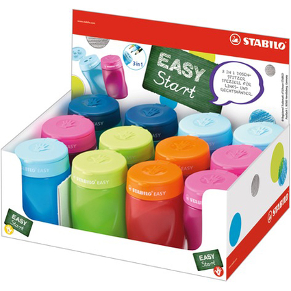 STABILO Spitzdose EASYsharpener, 12er Kartondisplay
