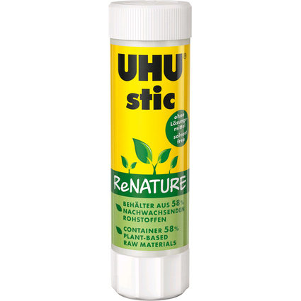 UHU Klebestift stic ReNature, lösemittelfrei, 40 g