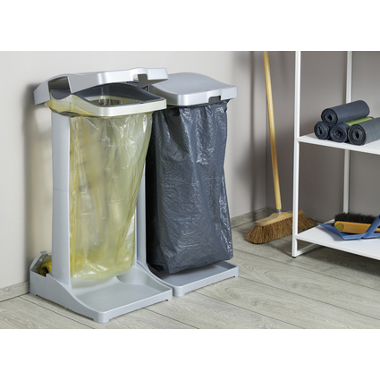 keeeper System-Müllsackständer "ole", silber/anthrazit