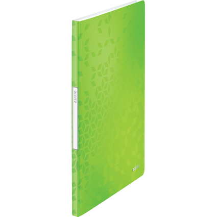 LEITZ Sichtbuch WOW, A4, PP, mit 20 Hüllen, grün