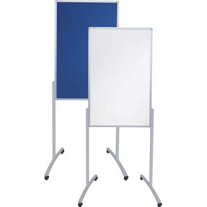 FRANKEN Kombi-Flipchart PRO, (B)760 x (H)1.210 mm, blau