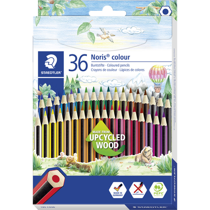 STAEDTLER Buntstift Noris colour, 36er Kartonetui