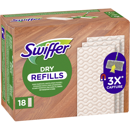 Swiffer Trocken-Wischtcher "Holz & Parkett", Nachfll-