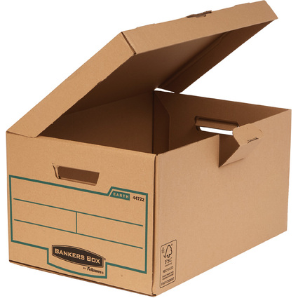 Fellowes BANKERS BOX EARTH Archiv-Klappdeckelbox Maxi