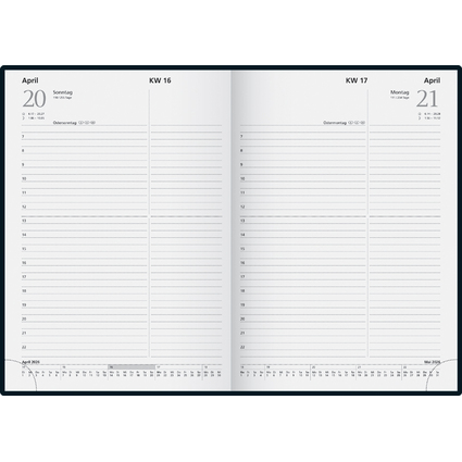 rido id Buchkalender "Chefplaner Miradur", 2026, dunkelblau