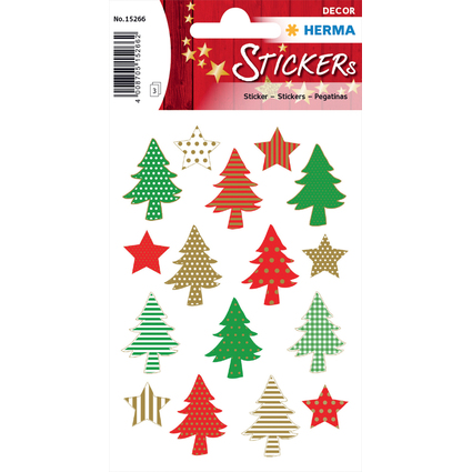 HERMA Weihnachts-Sticker DECOR "Oh Tannenbaum"