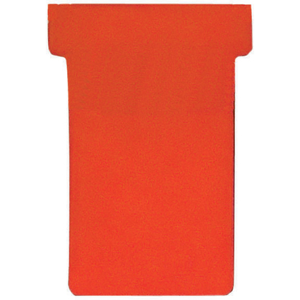 FRANKEN T-Karten, Größe 2 / 48 x 84 mm, rot