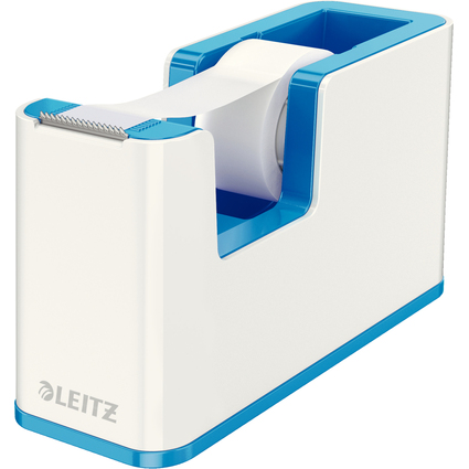 LEITZ Tischabroller WOW Duo Colour, bestückt, blau
