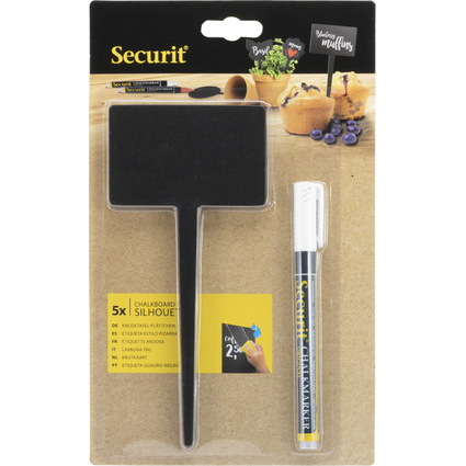 Securit Deko-Einsteckschild TAG "RECTANGLE"