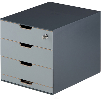DURABLE Schubladenbox "COFFEE POINT", mit 4 Schubladen