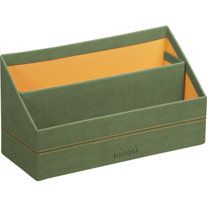 RHODIA Briefhalter RHODIARAMA, 2 Fächer, salbei