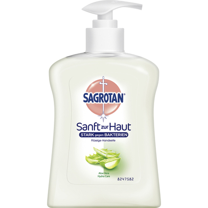 SAGROTAN Handwaschseife Aloe Vera, 250 ml Pumpflasche