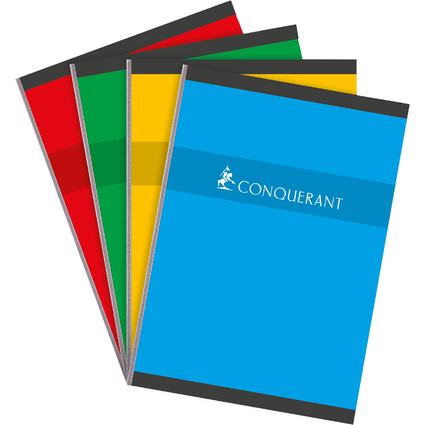 CONQUERANT SEPT Heft, broschiert, DIN A4, Seyès, 96 Blatt