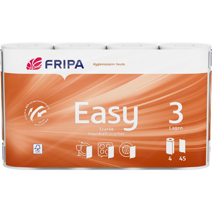 Fripa Kchenrolle Easy, 3-lagig, hochwei