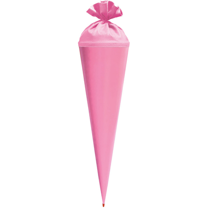 ROTH Bastelschultüte mit Verschluss, 700 mm, rosa