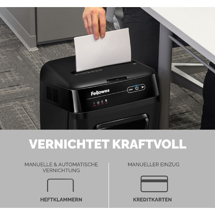 Fellowes Aktenvernichter AutoMax 200M, Partikel 2 x 14 mm